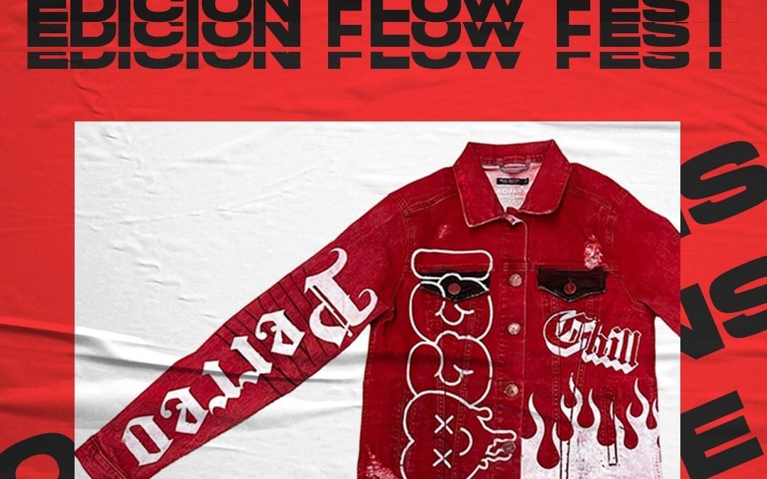 OGGI Jeans crea la chamarra "edición especial" del festival de música Flow Fest 2023