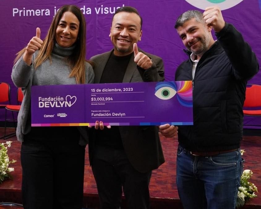 Comex y Devlyn contribuirán a que diez mil personas disfruten de la vida y perciban sus colores a través de jornadas de salud visual