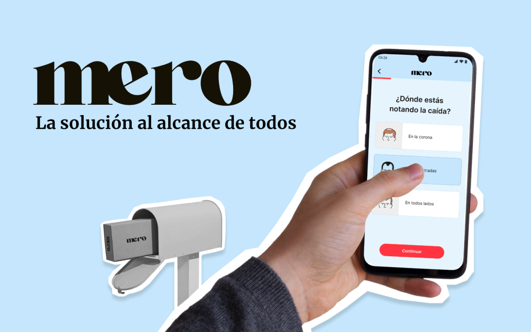 Mero democratiza la solución para la caída del cabello