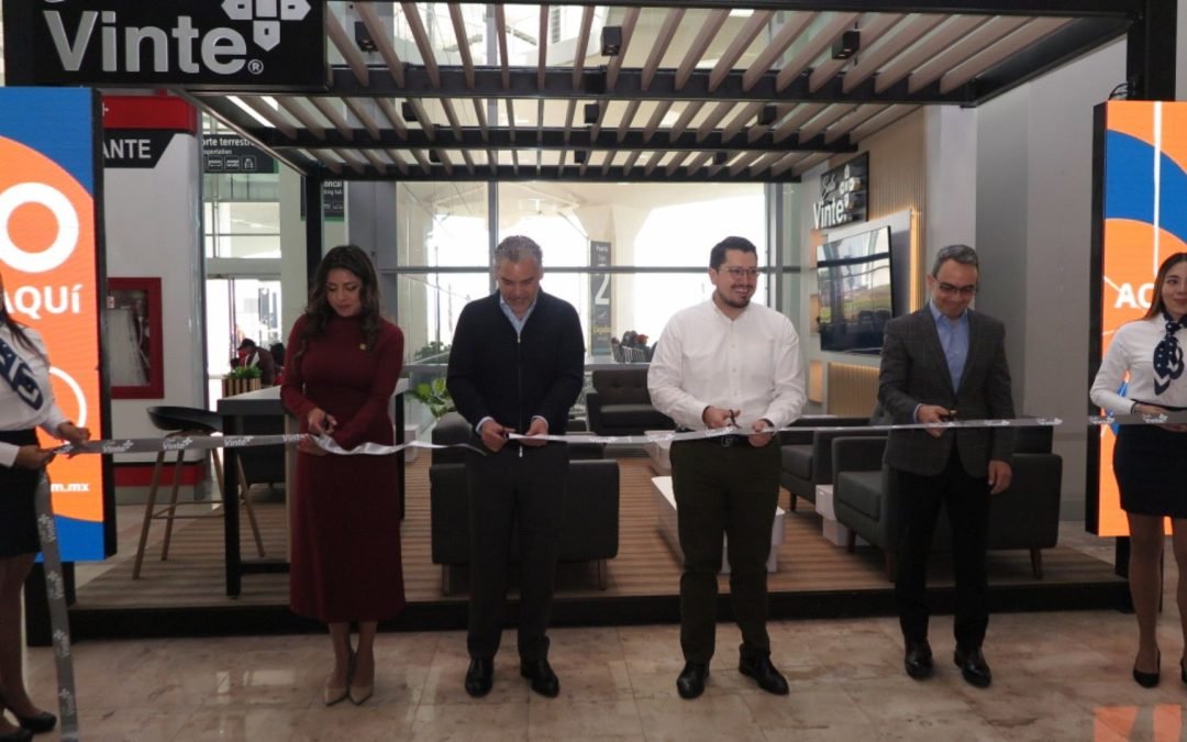 Inauguran Sala Vinte en el AIFA