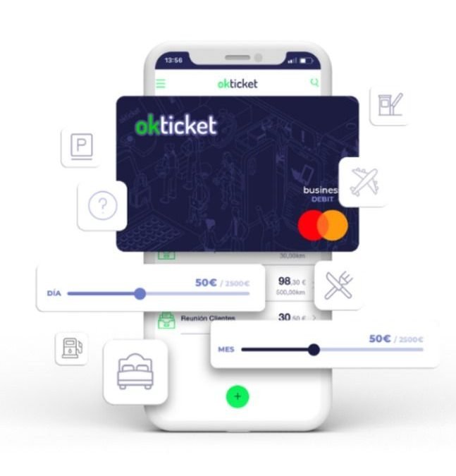 Okticket  ayuda a optimizar la administración de viáticos a través de su tecnología
