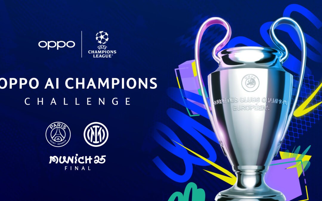 El celular patrocinador para vivir la final de la UEFA Champions League: el OPPO Reno13 5G