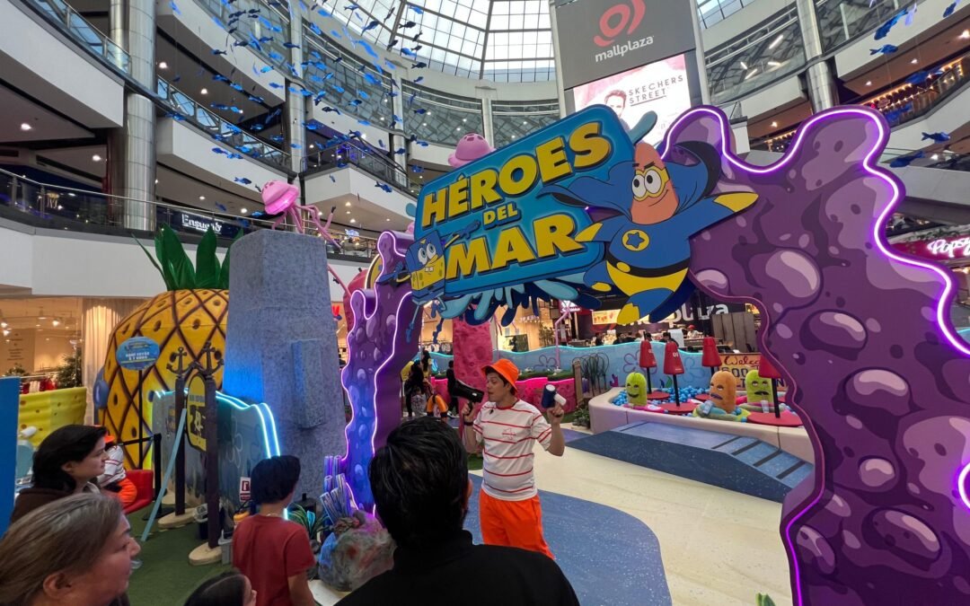 “HÉROES DEL MAR” DE BOB ESPONJA LLEGA A MALLPLAZA NQS CON UNA EXPERIENCIA GRATUITA Y EDUCATIVA