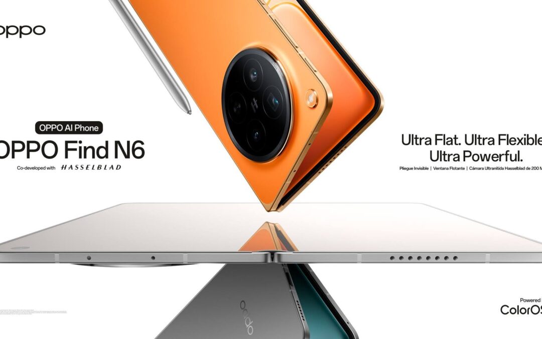 El OPPO Find N6 demuestra cómo los smartphones plegables están redefiniendo la productividad móvil