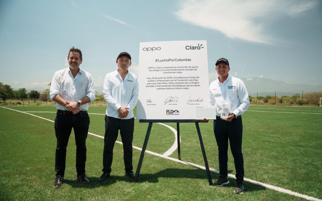 OPPO, Claro y Fundación Luis Díaz oficializan sus esfuerzos para llevar tecnología y conectividad a más de 500 beneficiarios en La Guajira