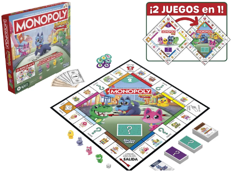MONOPOLY JUNIOR: EL ARTE DE CRECER JUGANDO