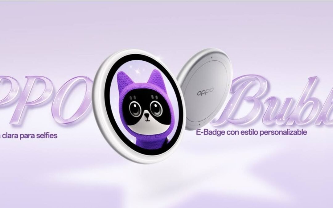 OPPO Bubble: el accesorio que transforma la forma de crear contenido desde el celular, llegará a Colombia